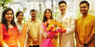 Kejriwal blesses Ragneeti with sweet Insta post as Chadha tweets about Jalandhar