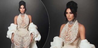 Kim Kardashian Draped In 50,000 Freshwater Pearls For 2023’s Met Gala Following Karl Lagerfeld Theme & Time Taken For Its Preparation Has Left Us Stunned Kim Kardashian Draped In 50,000 Freshwater Pearls Following This Year's Karl Lagerfeld Theme Took 1000 Hours Of Labour