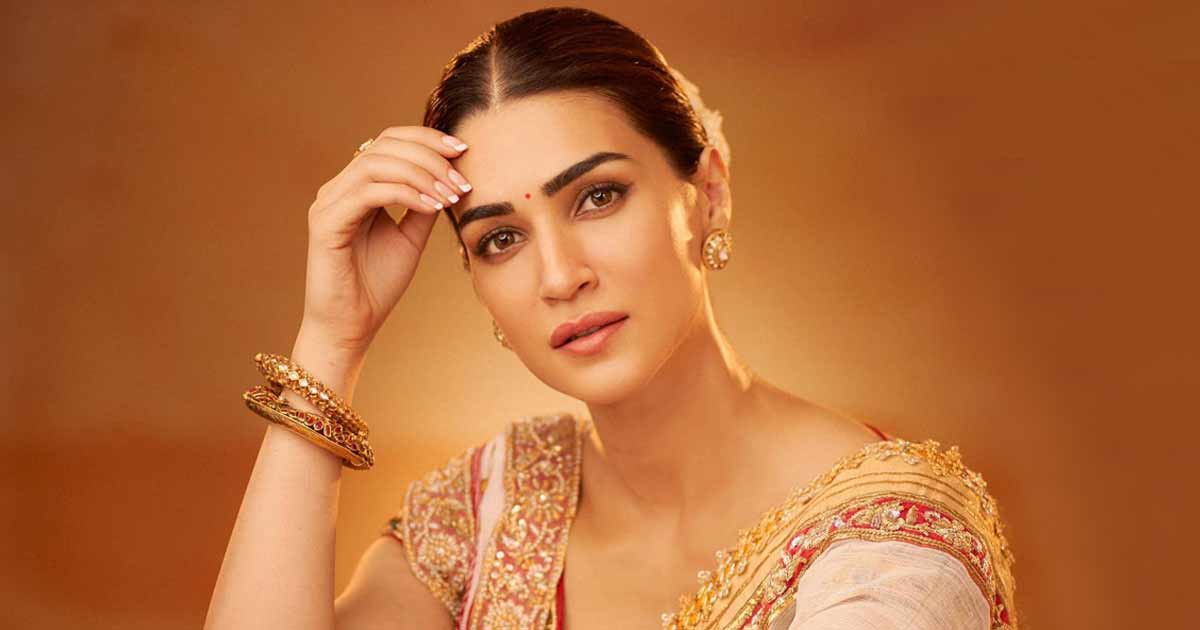 Kriti Sanon shares a beautiful BTS moment from the trailer launch of her upcoming Adipurush