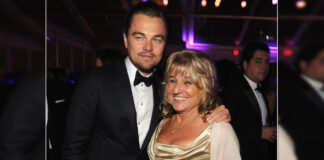 Leonardo DiCaprio’s Portrait Auctioned Off For EUR 1.2 Million At amfAR Cannes Gala, Proud Mama Irmelin Indenbirken Captures It On Camera