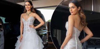 Manushi Chhillar serves sophistication in a white couture gown by Fovari at Cannes!