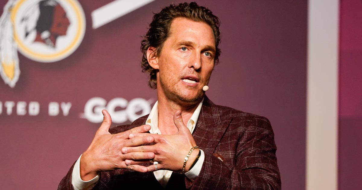 Matthew McConaughey To Star In 'The Rivals Of Amziah King'