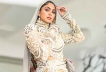 Mrunal Thakur dons a classy “Hood Couture” look by Anamika Khanna, making her the first actress to sport a hooded look at the festival so far