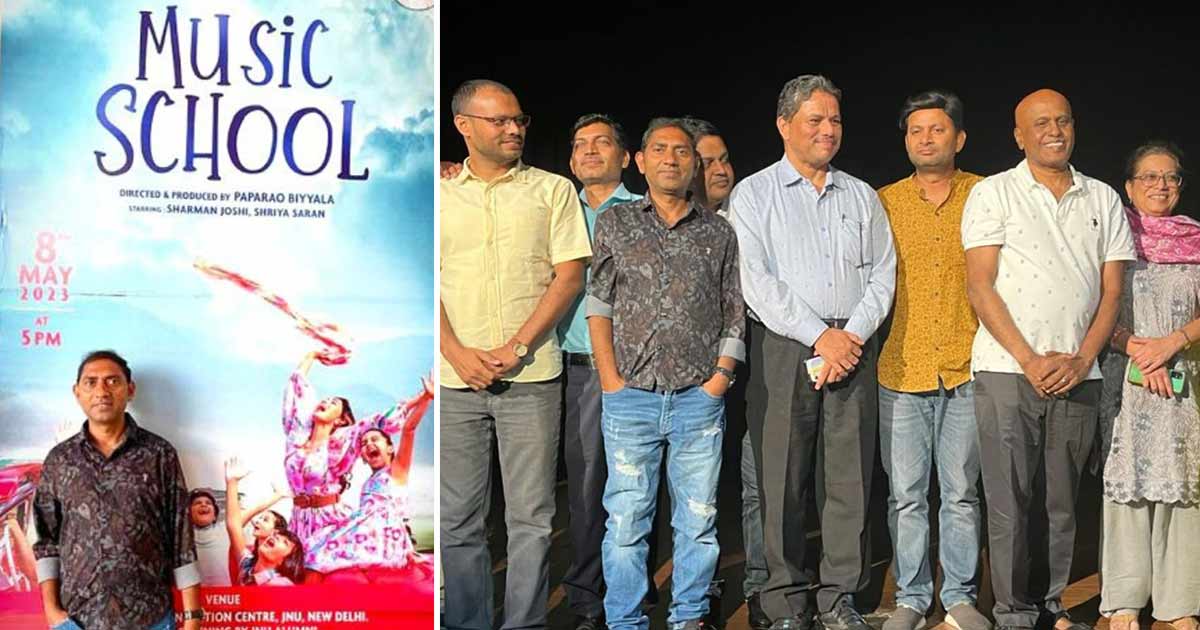 Overflowing Crowd at JNU as Lyricist Dr. Sagar Presents "Music School" Preview