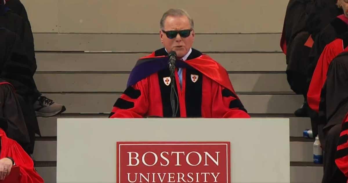 'Pay your writers', 'shut up', say students interrupting Warner Bros CEO speech