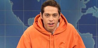 Pete Davidson shows support to striking writers by delivering pizza to them