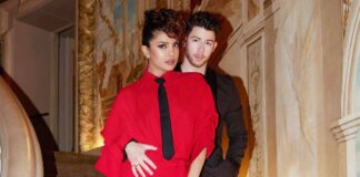 Priyanka Chopra Almost Falls On The Ground While Walking In Thigh High Slit Dress & Heels, Nick Jonas Saves Her Making The Netizens Go “He Got Your Back Pri” Priyanka Chopra Jonas Was About To Trip In Her Thigh High Slit Gown But It Was Nick Jonas Who Saved The Night