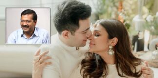 Ragneeti: Chidambaram to Kejriwal, an eclectic turnout at Raghav-Parineeti's engagement (Ld)