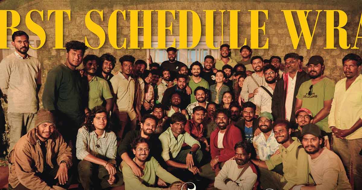 Rashmika Mandanna wraps up first schedule of 'Rainbow', shares BTS pics