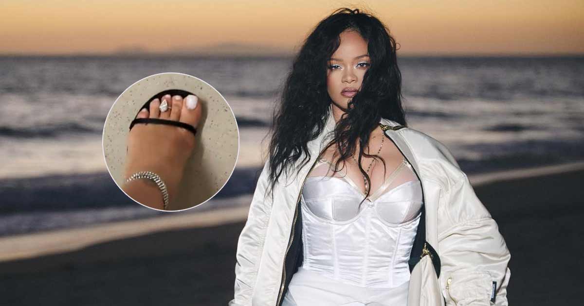 Rihanna's Talk-Of-The-Town Toe Ring With A 9 Carat Pear-Cut Diamond Is Worth $1 Million As The Singer Calls It 'Quiet Luxury'