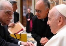 Scorsese meets Pope, announces he will make a film on Jesus