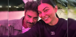 Sikandar Kher shares BTS pic with Sushmita from 'Aarya 3' sets