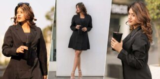 ‘Lock Upp’ Fame Anjali Arora Gives Away Boss Lady Vibes In A Black Blazer Dress As She Shows Off Her S*xy Legs Social Media fame Anjali Arora Sizzles in Hot Black Blazer Dress