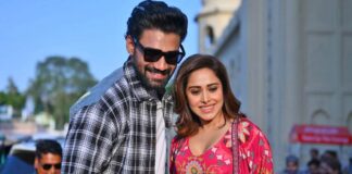 Sreenivas Bellamkonda & Nushrratt Bharuccha arrive in Lucknow for the promotions of the upcoming action-packed film ‘Chatrapathi’