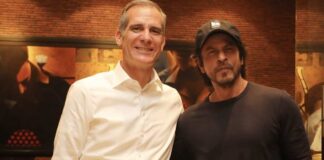SRK hosts Ambassador Garcetti in 'Mannat'; envoy jokes: 'Time for my Bollywood debut?'