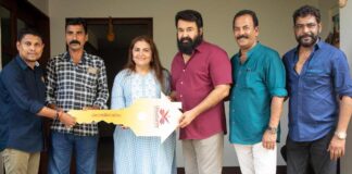 Stockbroking firm gifts an EV to Mohanlal on his 63rd birthday