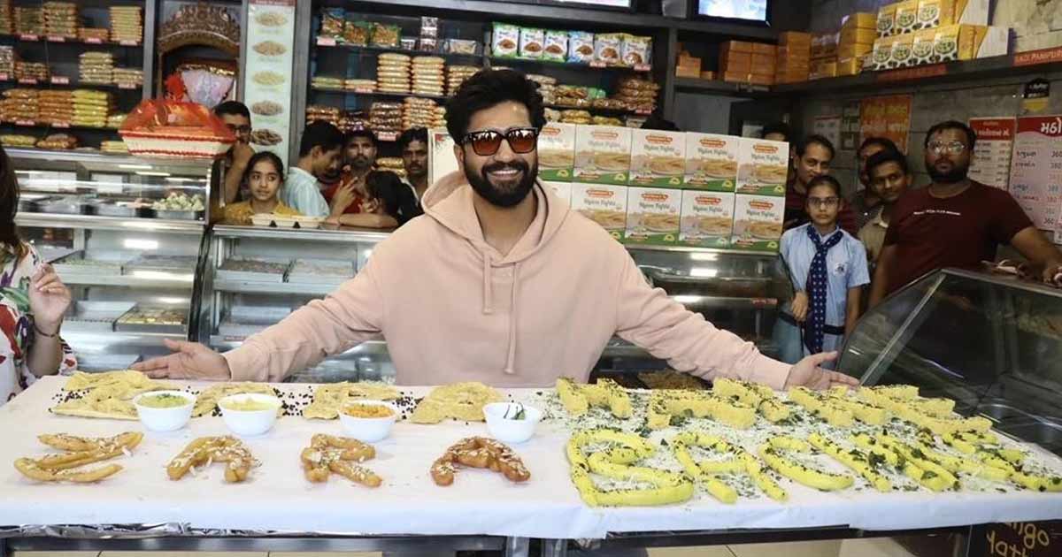 Vicky Kaushal binges on Gujarati snacks during 'Zara Hatke Zara Bachke' promotions