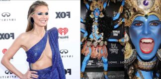 When Heidi Clum Was A Rage On The Internet With Her Halloween Costume As The Hindu Goddess Of Destruction 'Kali'