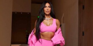 When Kim Kardashian Wore A Black Vintage Gown That Hid Her N*pples With Two Straps