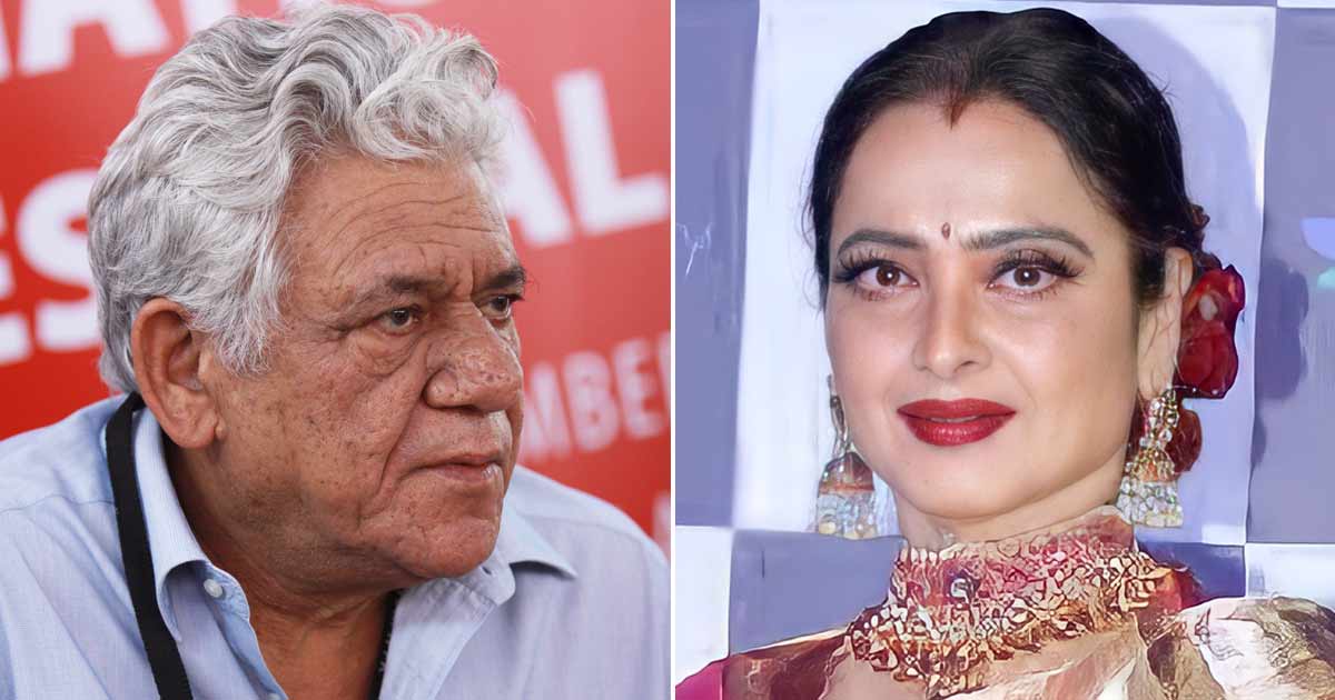 When Om Puri & Rekha Almost Broke The Chair While Filming a Real-life Erotic Scene – Deets Inside!