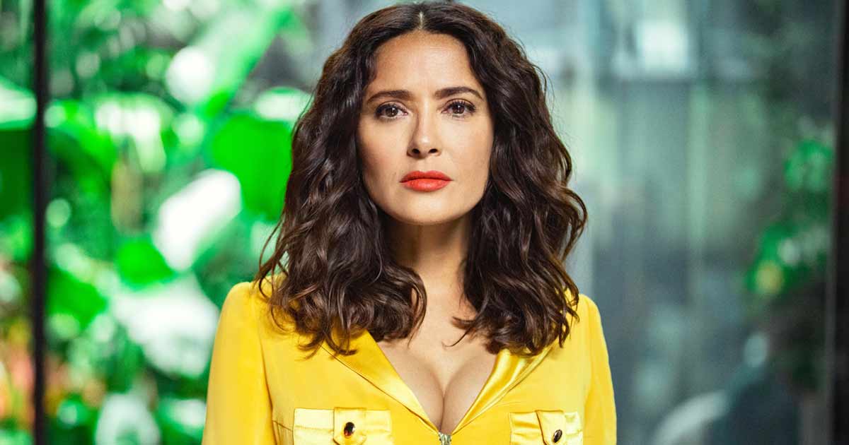 When Salma Hayek Served A Wild Look By Donning Leopard-Print Swimsuit That Showcased Her Busty B**bs