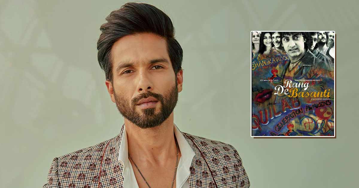 When Shahid Kapoor Regretted Rejecting Aamir Khan's Film Rang De Basanti; Read On
