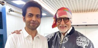 Abhishek Banerjee Tweaks Amitabh Bachchan’s Iconic Dialogue To Celebrate Wrapping Up ‘Section 84’ With The Megastar Himself Abhishek Banerjee wraps up section 84, shares picture with Amitabh Bachchan