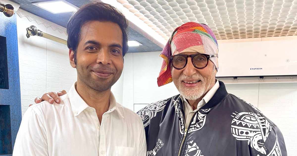 Abhishek Banerjee wraps up section 84, shares picture with Amitabh Bachchan