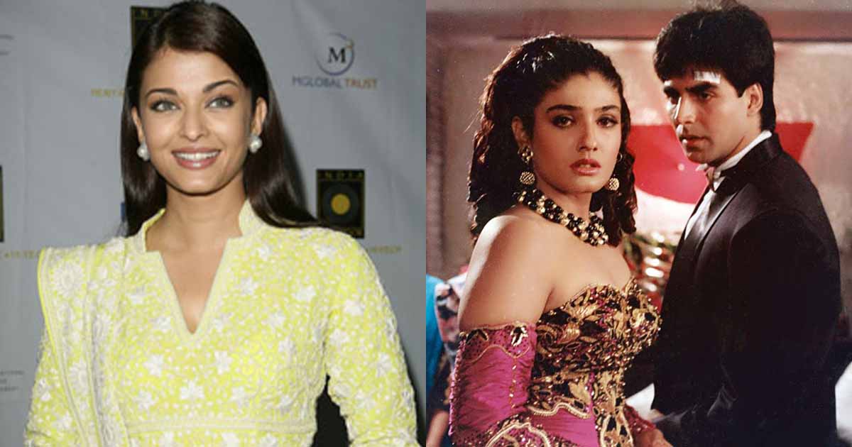 Aishwarya Rai Bachchan Sued A Magazine For 2 Crores In 1996 For Saying "Raveena Tandon Caught Her Coochicooing With Akshay Kumar" & Later Slyly Confirmed That The Khiladi Actor Cheated