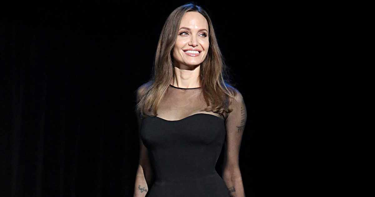 Angelina Jolie Once Went Br*less Wearing A Backless Skimpy Gown