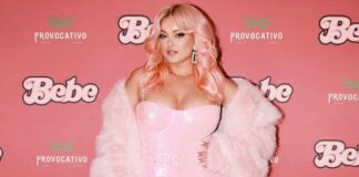Bebe Rexha rushed off stage after phone hits her on the face