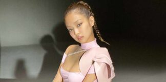 BLACKPINK's Jennie Once Wore A Pale Blue Bikini & Served Lusty Looks While Posing On Bed