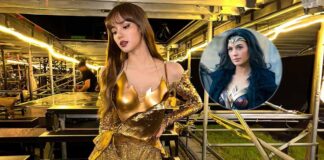 BLACKPINK's Lisa Once Wore A Gold Attire With An Armour Detailing That Added An Edge Around Her B**bs
