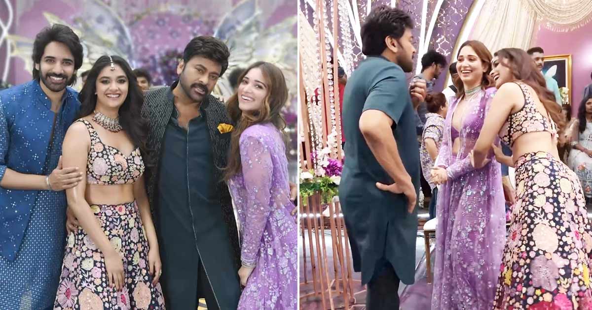 Bholaa Shankar: Chiranjeevi Shares An Interesting BTS Video Of A Song  Featuring Tamannaah Bhatia and Keerthy Suresh - Watch!