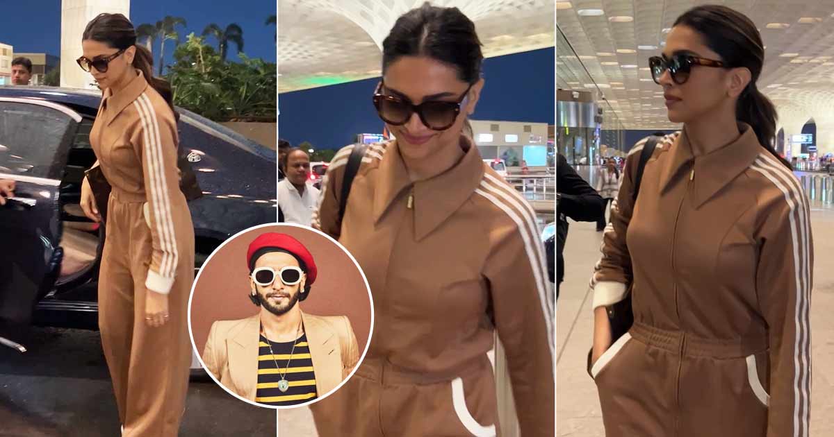 Deepika Padukone Yet Again Nails The Comfy Airport Look With A