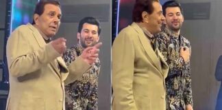 Dharmendra dances with grandson Karan Deol on 'Yamla Pagla Deewana'