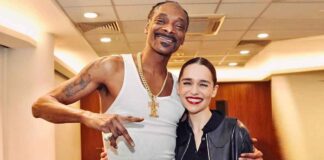 Emilia Clarke Literally Jumps In Chair With Excitement As She Fangirls Over Snoop Dogg & Recalls Meeting Him, Who Told Her “I Would Protect Your Eggs Any Day” Emilia Clarke Literally Jumps In Chair With Excitement As She Fangirls Over Snoop Dogg & Recalls Meeting Him - See Video Inside