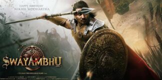 Fierce first look of Nikhil Siddhartha's next film 'Swayambhu' unveiled