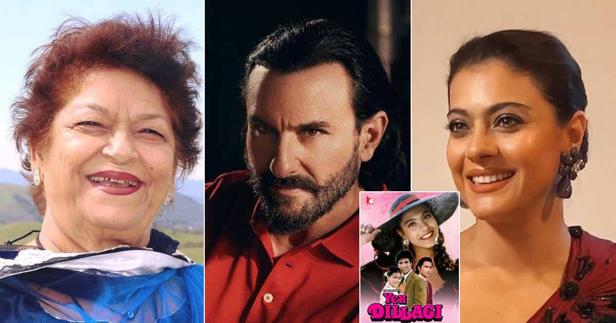 Kajol Recalled When Saroj Khan Wanted To Slap Her & Saif Ali Khan On Ye Dillagi Set For Not Being Able To Shoot Sensuous Song; Read On
