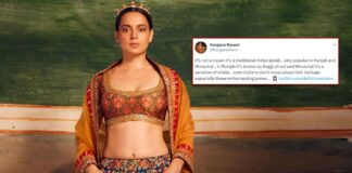 Kangana Ranaut Slams Indian Media For Calling Her Traditional Headgear A ‘Crown’: “Even Indians Don’t Know About Their Heritage, Specially These Embarrassing Journos…” Kangana Ranaut Slams Indian Media For Calling Her Traditional Headgear A 'Crown' - Check Out