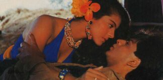 Kajol On How Shah Rukh Made Her Feel Comfortable As She Donned A Sensual Blue Halter Top & Skirt In ‘Jaati Hoon Main’, Says “I Had No Clue…” Kajol Calls Shah Rukh Khan Her “Most Understanding Co-Star” As She Recalls Their Uncomfortable Time Shooting Karan Arjun’s Jaati Hoon Main – Read On