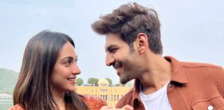 Kartik, Kiara promote 'Satyaprem Ki Katha' in Jaipur