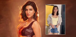 Kriti Sanon Mercilessly Trolled Over Slipping Into Tiny Shorts Days After Adipurush Release, Netizens React “Sita Mata Ka Role Karke Unki Bhi Ijjat Ghata Di”