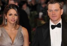 Matt Damon, wife Luciana hit streets of NYC in casuals