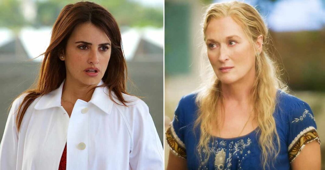 When Penelope Cruz Recalled Sitting Topless Onto Meryl Streep For A