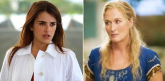 Penelope Cruz Once Shared How Excited She Got To Climb Topless Onto Meryl Streep For A Photoshoot
