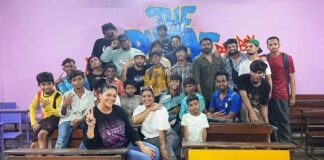 Raja Kumari visits children in Dharavi, donates new studio equipment