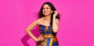 Rasika Dugal sports short hair and bangs for upcoming series