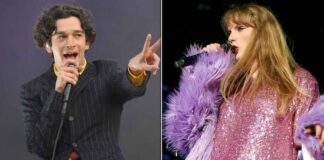 Taylor Swift Shed A Tear While Matty Healy Draws A Huge Sorry Speculated To Be His Apology