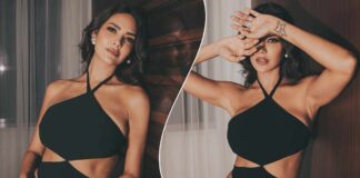 When Esha Gupta Flaunted Her S*xy Figure Like A Pro In A Cut-Out Gown & Made Us Sing 'Tere Vaste Falak Se Mein Chand Launga'